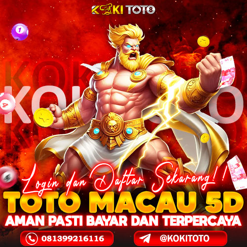 KOKITOTO Layanan Terbaik Bo Togel Online & Toto Macau 4D/5D Bet 100 Perak